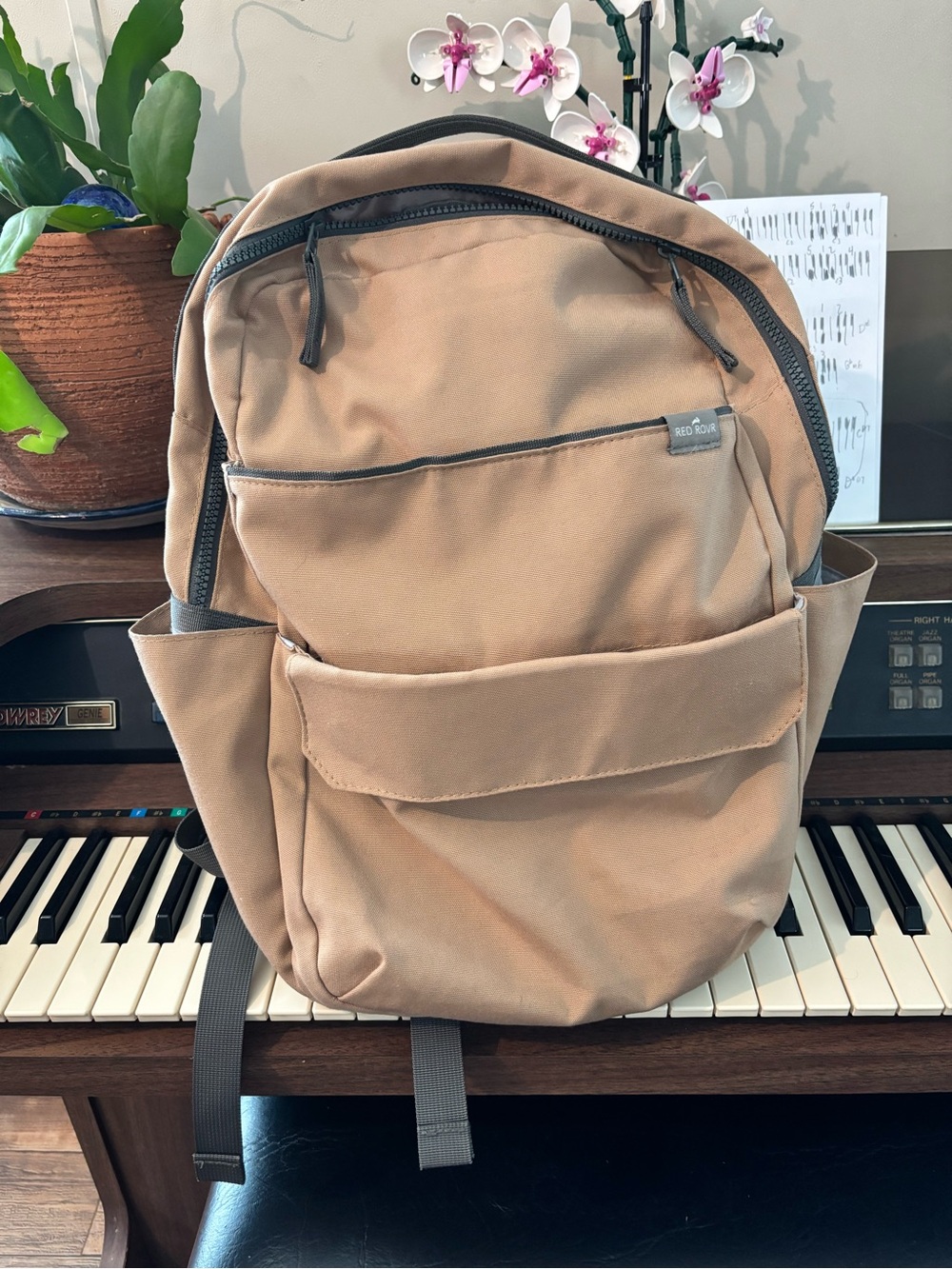Red Rover diaper bag backpack